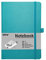 Mlife A5 Journal Notebook,Lined Hardback Notebook with Pen Holder,192 Pages,5.7 inches * 8.4 inches - for Women and Men (Pastel Aqua Marine)