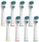 Ersatzköpfe für elektrische Zahnbürsten, kompatibel mit Braun Oralb Dual Clean, Ersatzköpfe für Oralb Elektrische Zahnbürsten, 8 Stück