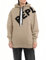 Replay Damen Hoodie aus Baumwolle, Sand 822 (Beige), M