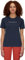 Mammut Selun FL T-Shirt Logo Women | Outdoor Sportoberteil für Damen, Atmungsaktiv, Kurzarm | Marine, M