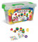 Créative Toys - Viti e bulloni 48 pezzi + 8 spine per aiutare la constuzione