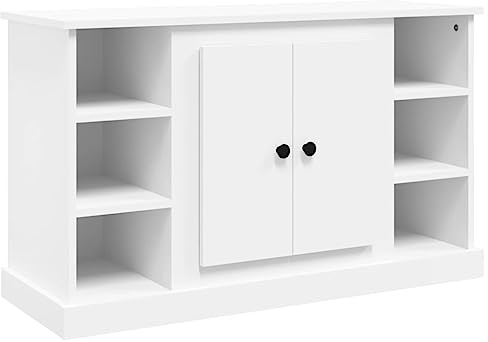 vidaXL Sideboard Weiß 100x35,5x60 cm Holzwerkstoff