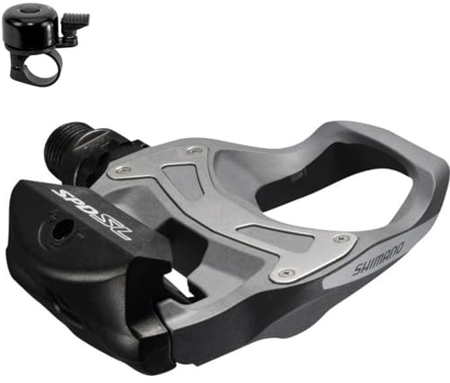 Shimano Pedal PD-R550 SPD-SL in Schwarz inkl. Fahrradklingel