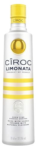 Ciroc Limonata │ Premium Flavoured Vodka │ 37.5% vol │ 70cl │ Citrus & Italian Lemon Flavours │ Mediterranean Experience │ Bottle - Packaging May Vary
