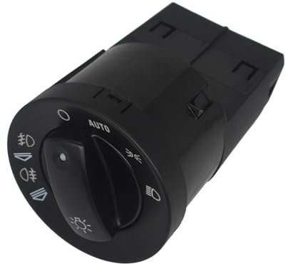 LeiBaOF Scheinwerfer Schalter Auto Scheinwerfer Lampe Kontrollschalter Nebelscheinwerfer Schalter Für Audi A4 B6 B7 RS4 8E 2000 2001 2002-2007-8E0941531D