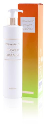Ricarda M. Power of Orange 400 ml Bodylotion erfrischender Duft, mit natürlichen Pflegestoffen für samtige & intensiv gepflegte Haut