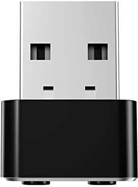 Aurgiarme Verbesserter winziger USB-Jiggler-Mover mit 2 Tasten, hält Computer/Laptop wach, leichter Jiggler, USB-Jiggler