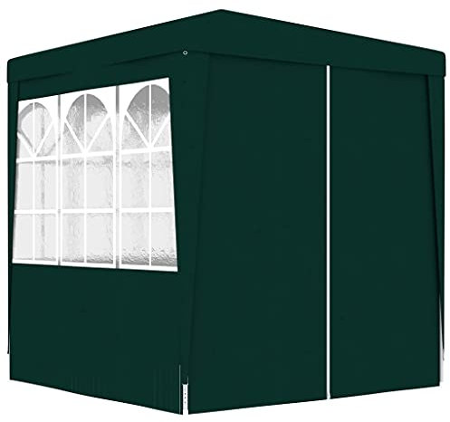 Générique Tente de réception avec parois latérales 2x2 m Vert 90 g/m²,Maison & Jardin,Pelouses & Jardins,Vie en extérieur,Structures extérieures,Auvents & abris,Vert,13.85 LB,48532