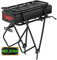 UPP 48V 27Ah Ebike Battery with Rear Rack- Lithium Ion Bike Battery for 750W 1000W 1500W Ebike Conversion Kit for Front Wheel Rear Wheel Brushless Motor