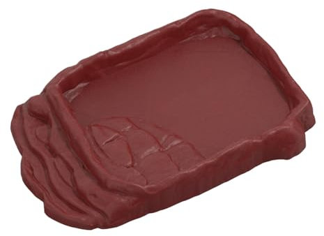 Gamelle à eau pour reptiles, piscine pour tortue, accessoires d'habitat pour reptiles, bol à eau pour reptiles, bol à eau pour reptiles