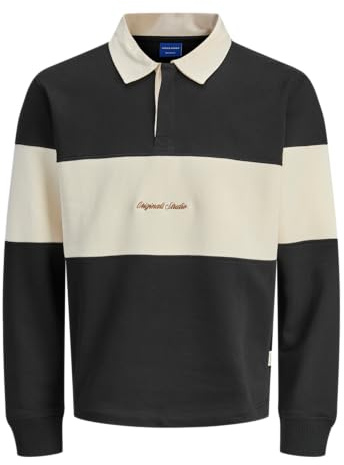 JACK & JONES Herren Jornorrebro Blocking Sweat Polo