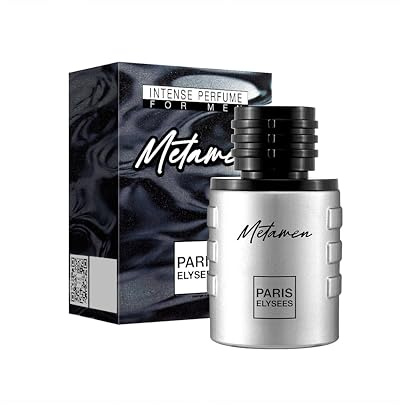 PARIS ELYSEES - Metamen - Eau de Toilette Homme - Boisée et Aromatique - Lavande, Hespérides - Vaporisateur parfum 100ml - Flacon de voyage rechargeable 5ml inclus