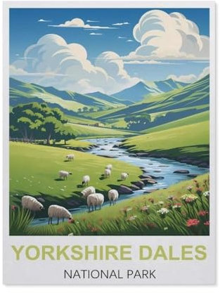 Yorkshire Dales,Puzzle 1000 Pieces Of paper Puzzles Suitable For Adults Children Families Stress Relief Puzzle Games(38x26cm)-BJ12