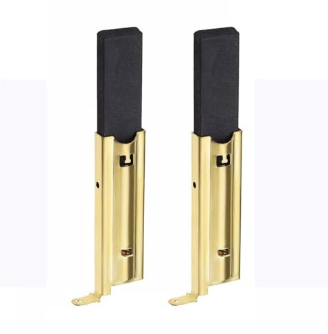Bohaner Lot de 2 balais de charbon L94MF7 - Pour machine à laver - Moteur électrique - Brosses en carbone - Pour machine à laver - 5 x 13,5 x 39,6 mm