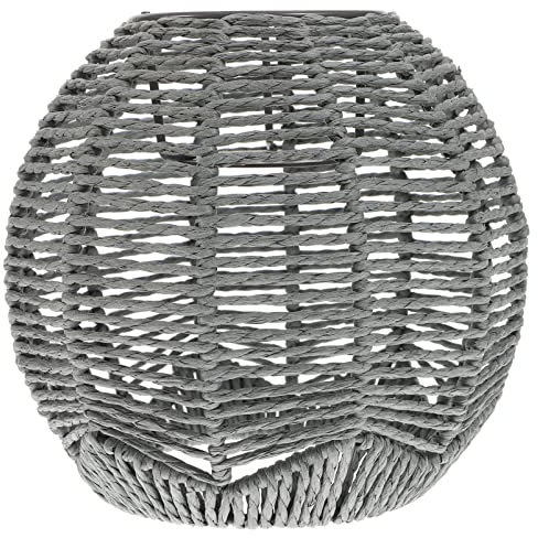 SHINEOFI Gewebter Lampenschirm Aus Seil Deckenleuchterschirm Für Zuhause Kronleuchter-lampenschirm Zur Lichtmilderung Und Augenreizungsbekämpfung