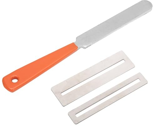 Btgghytr Gitarrenbundfeilen aus Edelstahl mit Dichtung, Gitarrenschleifwerkzeug, Gitarrenwartungswerkzeug für Bass, Mandoline