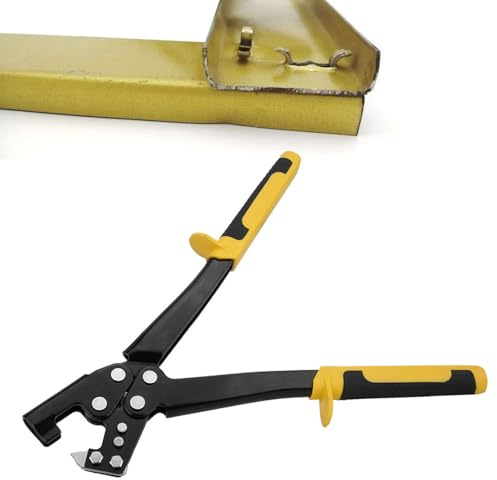 Feste Stanzzange aus leichtem Stahlkiel, Griffbolzen-Crimpzange für Dekorationsdecken, Stahlbolzen für 0,5–0,8 mm Kiel-Crimpzange, keine Nieten erforderlich