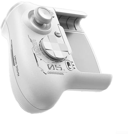 MB05 Controller di gioco mobile, joystick Hall, pulsante di fuoco con un clic per telefoni Android tablet da 8,8 pollici, gamepad bianco