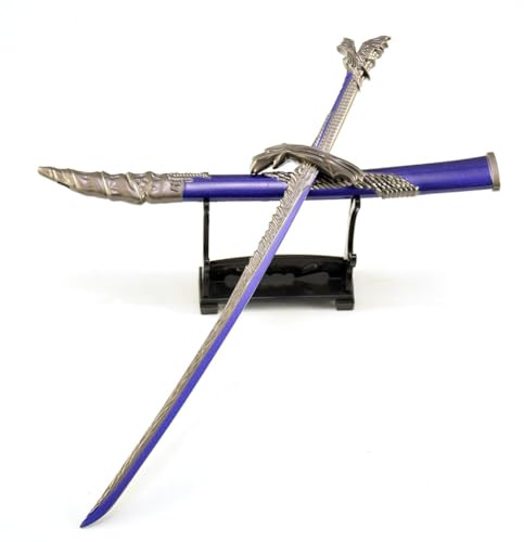 Collectible figures， Eldens Rings Dragonscale Blade Replica Full Metal Sword Model 10.2in