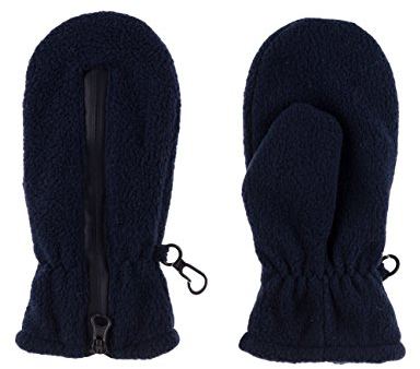 maximo Jungen 59303-740800, Fausthandschuh, Fleece Fäustlinge, Blau (Navy 48), 1