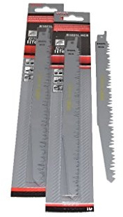 Reciprocating Sabre Saw Blades R1021L 240mm Pack of 10 Compatible With Bosch Dewalt Makita Replacement