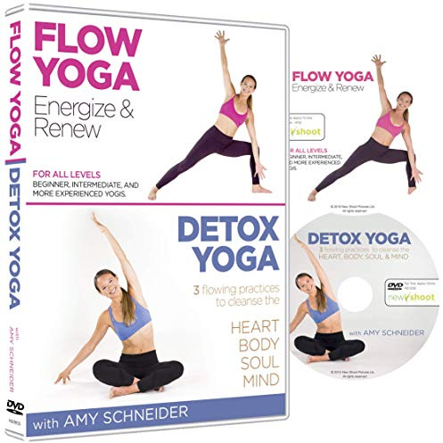 Flow Yoga / Detox Yoga - 2 DVD Box Set with Amy Schneider
