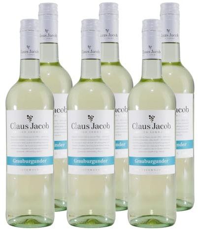 Claus Jacob Grauburgunder Qualitätswein (6 x 0,75L)