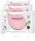 DYMACARE® Spülbare Toilettentücher, Dermatologisch getestet, Biologisch abbaubar, 24 Tücher je Packung (3 Packungen)