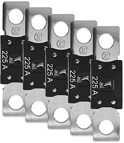 Offgridtec Juego de 5 fusibles Mega-Fuse 225 A, 32 V.