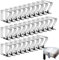 Gohytal Ferma Tovaglia da Tavola, 30 Pezzi Fermatovaglia in Acciaio Inox Ferma Tavoli Spessi per Morsetto per Casa Outdoor Picnic Feste e Matrimoni Ristorante Giardino (Argento)