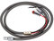 ASHATA Cavo per Giradischi XS-0609 con Cavo di Terra Placcato in Argento - 5 Pin XLR per Braccio in Vinile (2M)