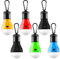 6 Pcs Camping Lights for Tents, Portable Battery Powered Camping Lantern LED Tent Light 3 Lighting Modes Outdoor Hanging Lamp for Emergency, Hiking, Fishing, Camping Accessories