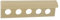 10PZ PROFILO JOLLY PER PIASTRELLE mm 10 - beige