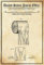 DekoDrom® Blechschild 20 x 30 cm US Patent Toilettenpapier historisches Motiv Wand Deko Sammler Geschenk
