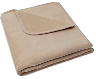 Jollein 514-511-00103 Babydecke Basic Biscuit (75x100 cm)