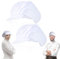 wlertcop 2PCS Hair Nets for Catering, White Disposable Catering Hats for Women & Men, Modern Chef Hat, Women's Kitchen Hat, White, One Size Fits Most