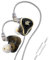 keephifi KZ ZAS KZ In Ear Monitor Auriculares In Ear con Cable, 7BA + 1DD IEM KZ In Ear Monitor 16 Unidades,KZ Auriculares intraurales in Ears(Negro, con micrófono)