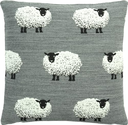 Sander Kissenhülle Fluffy Gang grau Größe 40x40 cm