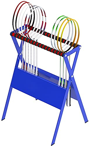 Tennisschläger-Aufbewahrungsregal, Organizer für Jugend- und Kinderschlägerausrüstung, ideal für Schulen, Ligen, Sammler und allgemeine Aufbewahrung, ausgestattet mit Schrauben, einfach zu montieren
