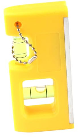 jojofuny Magnetische Mini-bubble-wasserwaage Mit Hängerkette Präzises Messinstrument Kompakt Leicht Und Tragbar Für Präzises Nivellieren Und Ausgleichen