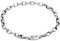 HG HAZE & GLORY Armband Herren aus 925 Sterling Silber, Schmuck Männer, Silber oxidiert, Ankerkette, Palme, Coconut Society, 1923 cm