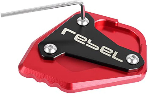 SeitenstäNder Verbreiterung Fit -Verwendung for Honda Rebel CMX1100 CM1100 CMX 1100 2020-2022222 Motorrad CNC Kickstand Foot Side Stand Extension Pad unterstützt Vergrößerungsplatte SeitenstäNder Moto