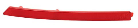 INFINAUTO Stoßstangenreflektor hinten links 11,22x0,79 Stoßstangenreflektor Seitenmarkierungsleuchte Nr. 6J3945105D für Seat Ibiza IV 4 6J FR 2011-2017 Kunststoff Rot Langlebig