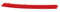 INFINAUTO Stoßstangenreflektor hinten links 11,22x0,79 Stoßstangenreflektor Seitenmarkierungsleuchte Nr. 6J3945105D für Seat Ibiza IV 4 6J FR 2011-2017 Kunststoff Rot Langlebig