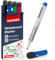 GAUDER Whiteboard Marker Set (4 Stück) | Whiteboard Stifte (4 Farben) | trocken und rückstandsfrei abwischbar | Dry Erase Marker mit Schwamm ideal für Whiteboards und Magnettafeln