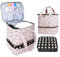 Nagellack Aufbewahrung Tasche | Doppelschicht Nagellack Organizer Tasche | Wasserdicht Nagellack Organizer | Nageldesign Organizer Koffer Kosmetiktasche Hält 30 Flaschen Nagel