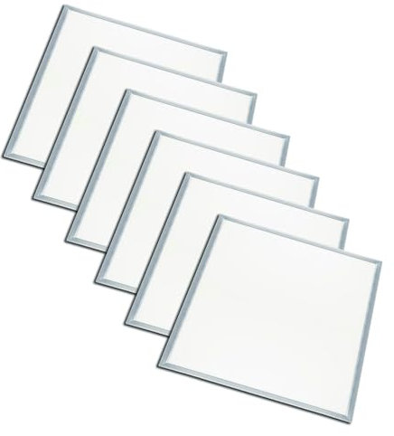 Nova Electricity Plafón LED Techo 60x60 40W Luz Neutra 4000K – Focos LED Interior para Cocina y Salón – Plafones para Techo LED con Ahorro Energético, UGR<19