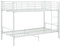Genérico Wenjingqi 287909 Etagenbett, Metall, Weiß, 90 x 200 cm