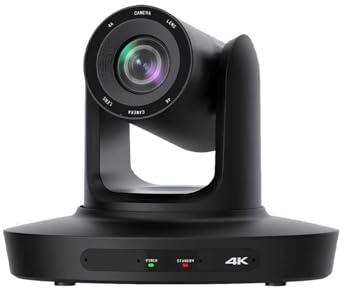 OSHPMBDLYFJ Ai-Auto Tracking 4K PTZ NDI Conference Camera 10 12 20x Zoom HDMI USB IP Live Streaming Camera For Business Events(4K 12X)