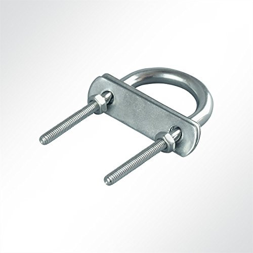 LYSEL Augbügel, Bügel, Rundstahlbügel, U-Schelle M6 x 90mm